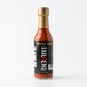 The Devil's Kiss: Exotic Pepper Blend High Heat Hot Sauce