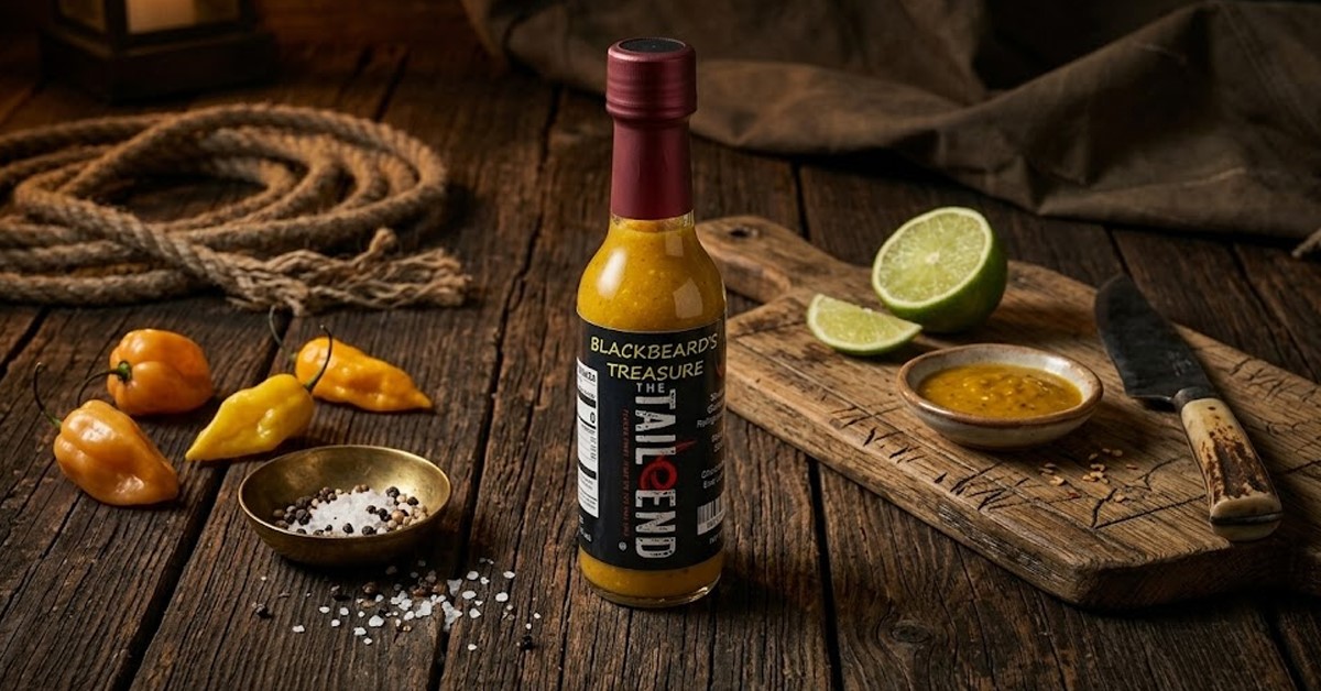 caribbean style orange habanero sauce