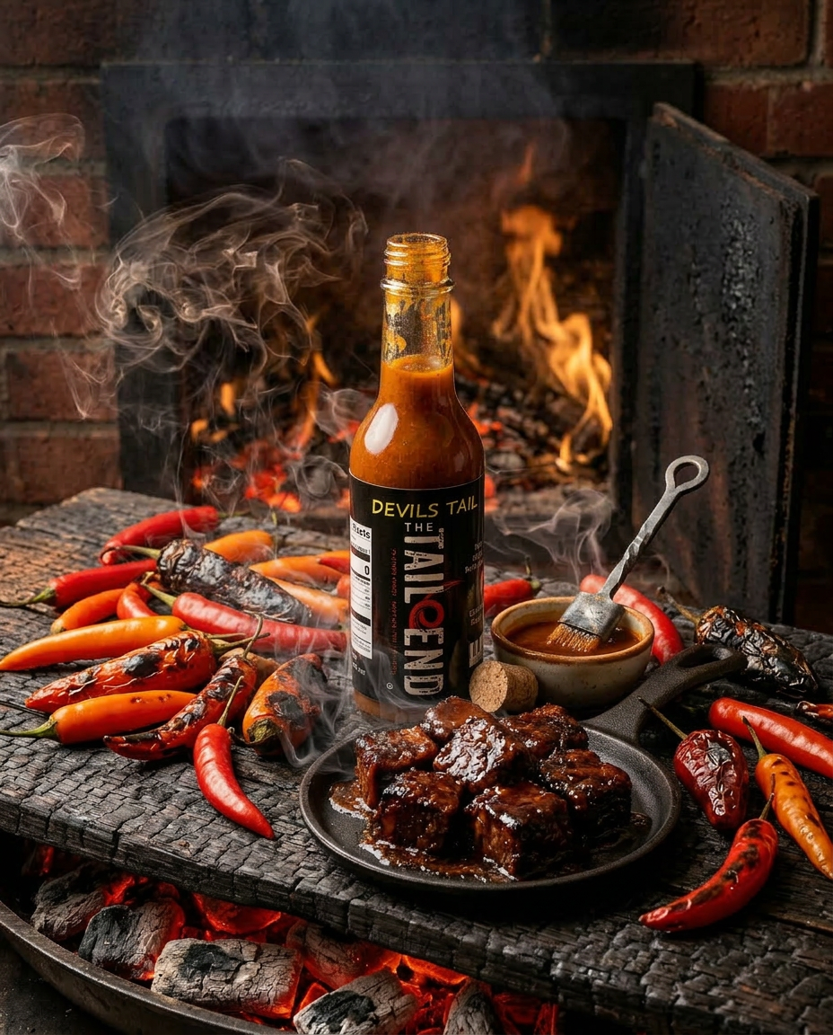 The Devil's Tail: Smoky, Sweet and Bold Medium Hot Sauce - Image 3