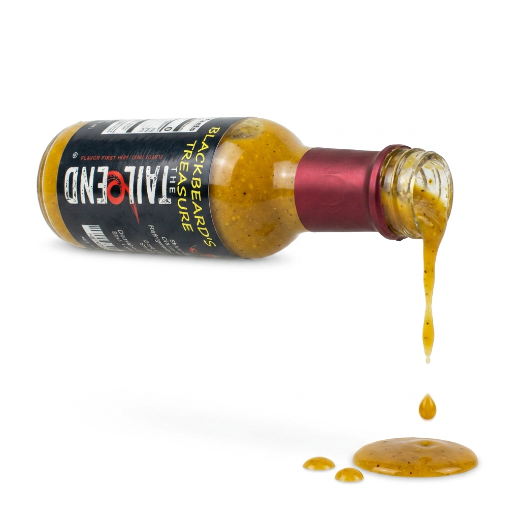 Blackbeard's Treasure: Caribbean-Style Orange Habanero Sauce - Image 2