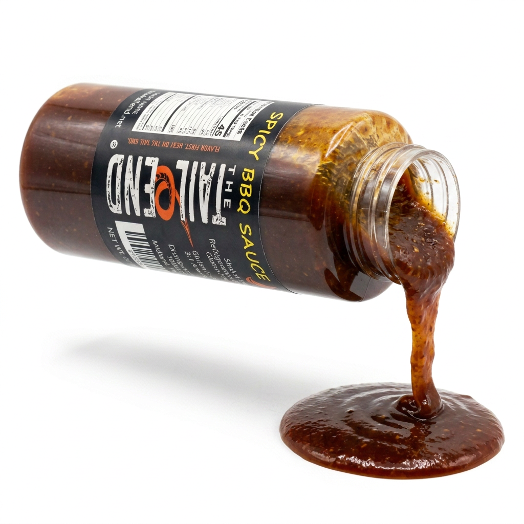Spicy BBQ Sauce - Artisanal Molasses & Pepper Mash Blend - Image 2